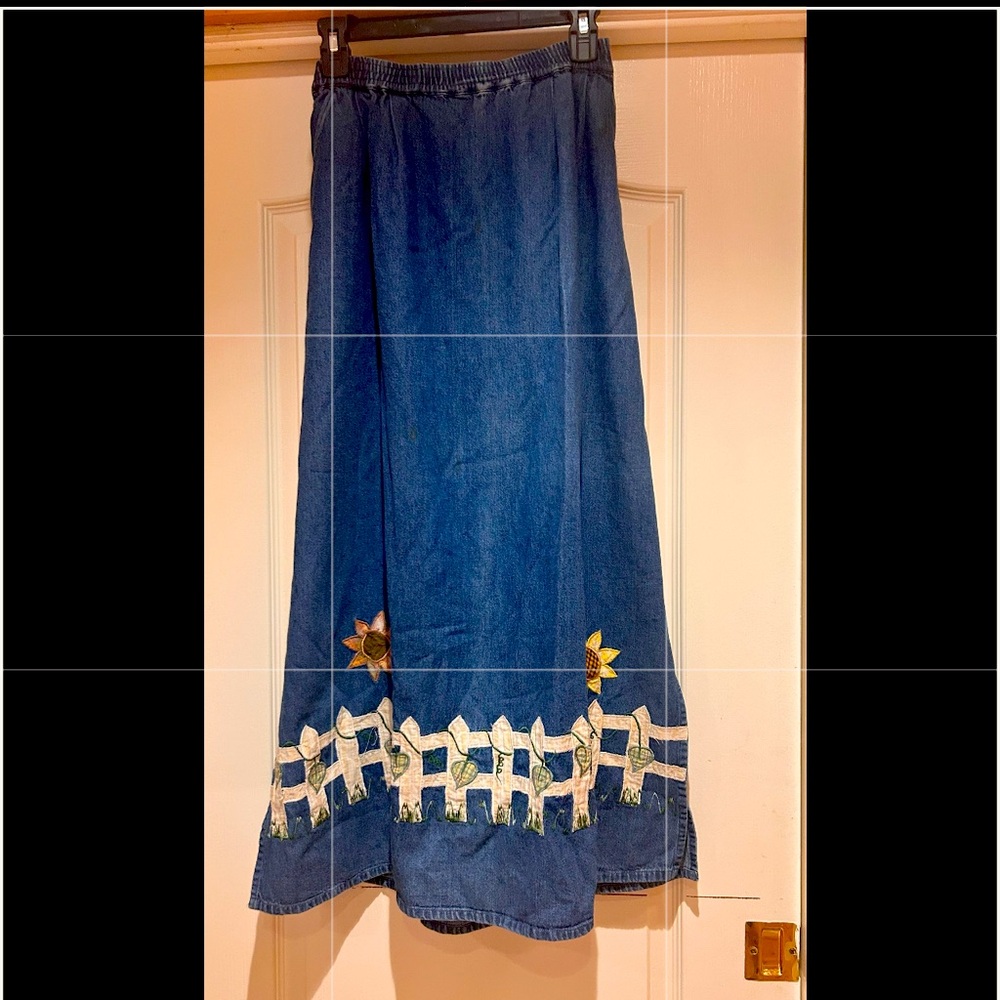 P.M.G. Collection denim cute skirt